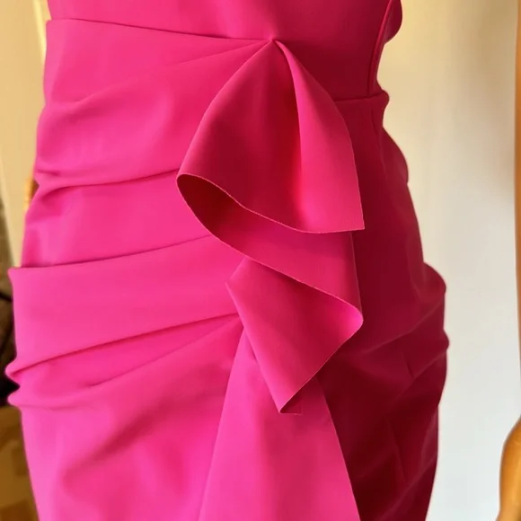 Chiara Boni - La Petite Robe sheath knee length evening dress. Worn once. - Picture 4 of 8